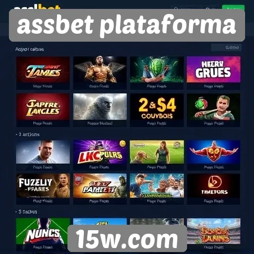 Principais jogos disponíveis na assbet plataforma